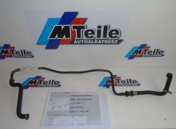 R/DB! [GYRI BONTOTT] BMW - FK VKUM CS - 7-ES / E38   - 3430 1163